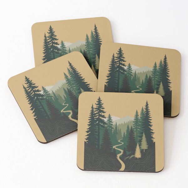 Item preview, Wilderness Forest Hiking Design | Outdoor Nature designed and sold by Amr Darwish Graphic designer.
