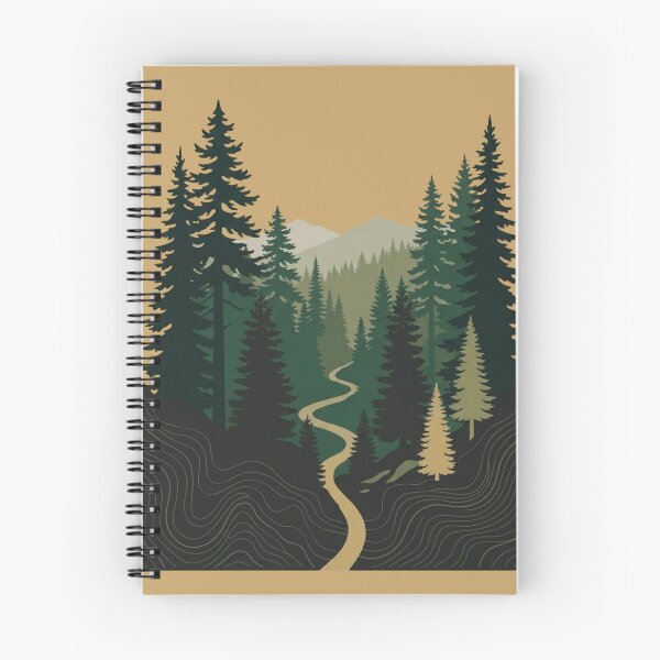 Item preview, Wilderness Forest Hiking Design | Outdoor Nature designed and sold by Amr Darwish Graphic designer.