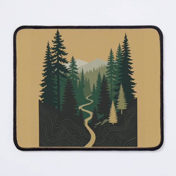 Item preview, Wilderness Forest Hiking Design | Outdoor Nature designed and sold by Amr Darwish Graphic designer.