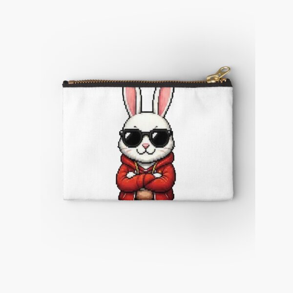 Item preview, Pixel Gangster Bunny – Retro Cool Rabbit designed and sold by Icareis-Studios.