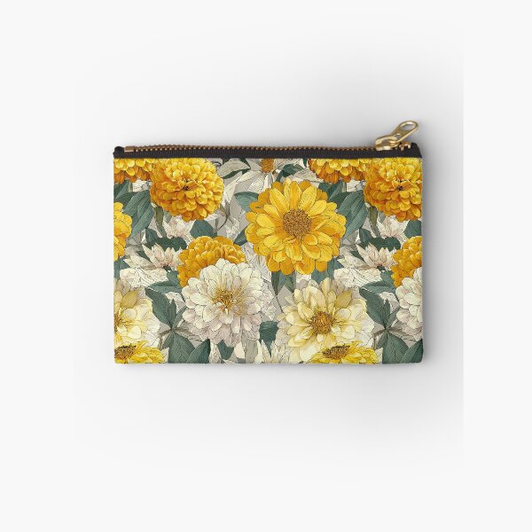 Item preview, Bold Zinnia Texture  - Botanical Garden Pattern - Anniversary Gifts designed and sold by RoyalStarsPatts.