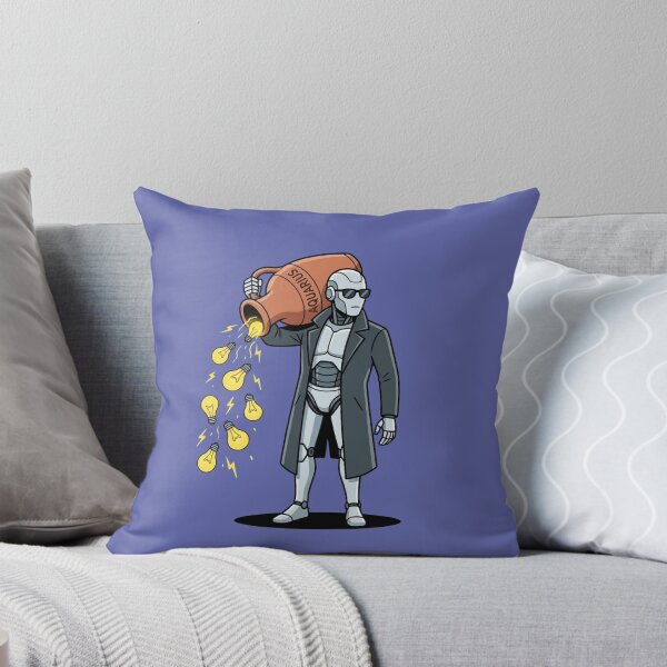 Item preview, Cyberpunk Aquarius Cyborg Zodiac Art designed and sold by Rare By Hero.
