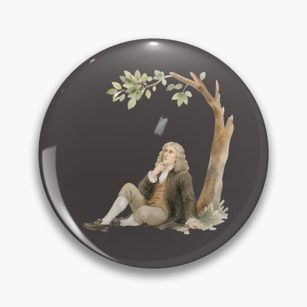 Item preview, Isaac Newton Phone Gravity - Funny Physics & Tech Parody designed and sold by ManggaeJM.