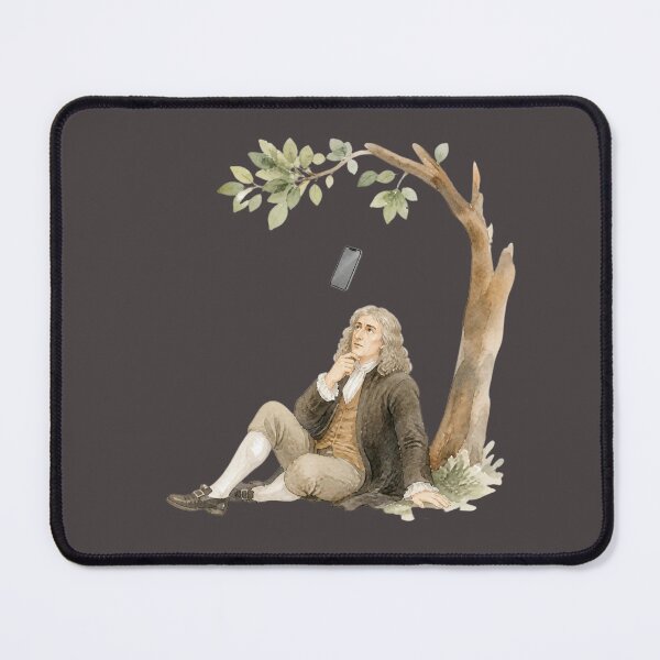 Item preview, Isaac Newton Phone Gravity - Funny Physics & Tech Parody designed and sold by ManggaeJM.