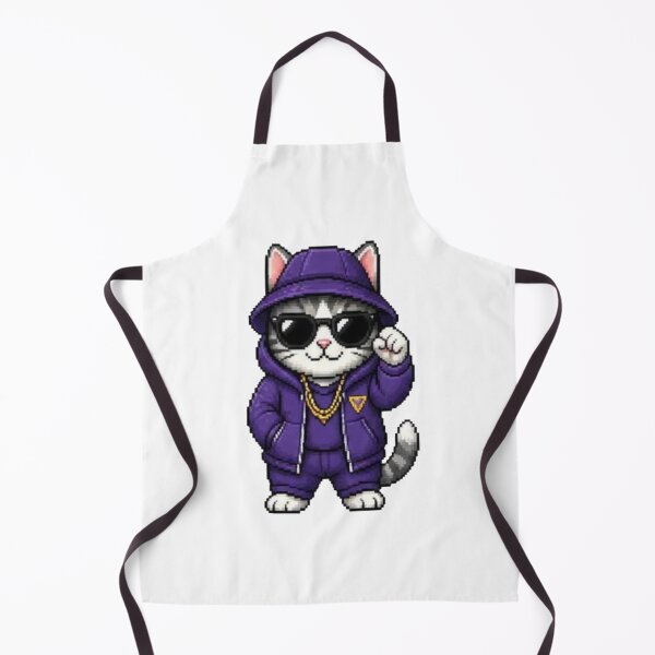 Item preview, Pixel Gangster Cat – Retro Street Cat designed and sold by Icareis-Studios.