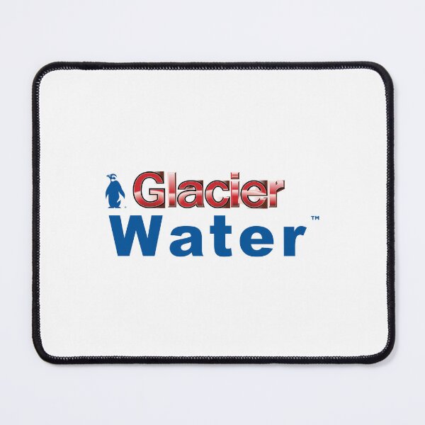 Item preview, Glacier Water Blue Penguin Metallic Logo designed and sold by gengyut.