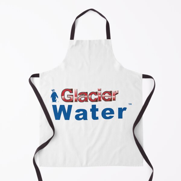 Item preview, Glacier Water Blue Penguin Metallic Logo designed and sold by gengyut.