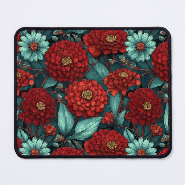 Item preview, Colorful Zinnia - Botanical Garden Pattern - Anniversary Gifts For Dad designed and sold by RoyalStarsPatts.