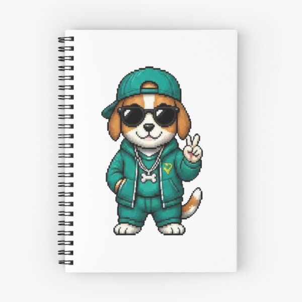 Item preview, Pixel Gangster Dog – Retro Street Pup designed and sold by Icareis-Studios.
