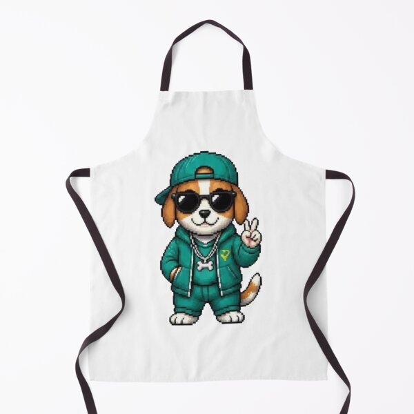 Item preview, Pixel Gangster Dog – Retro Street Pup designed and sold by Icareis-Studios.
