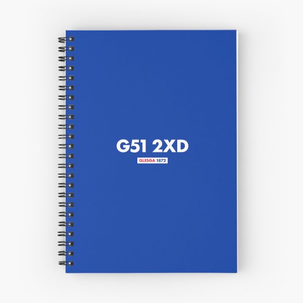 Item preview, G51 2XD Postcode Football Streetwear T-Shirt designed and sold by Glesga-1872.