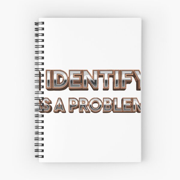 Item preview, I Identify As A Problem Funny Sarcasm Humor Personality Attitude designed and sold by SofiBlair.