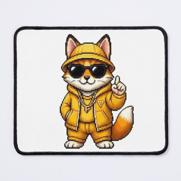 Item preview, Pixel Gangster Fox – Retro Street Fox designed and sold by Icareis-Studios.