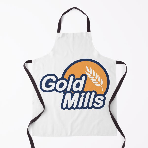 Item preview, Gold Mills Wheat Stalk Blue and Orange Logo designed and sold by gengyut.