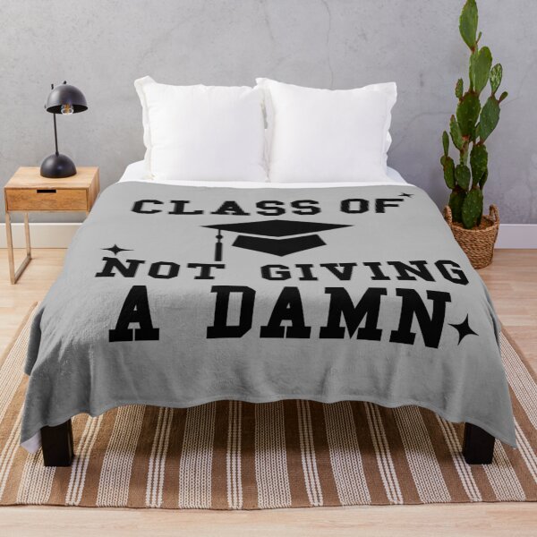 Item preview, Class Of Not Giving A Damn. Sassy Graduation Text (Black) designed and sold by CamilasPrints.