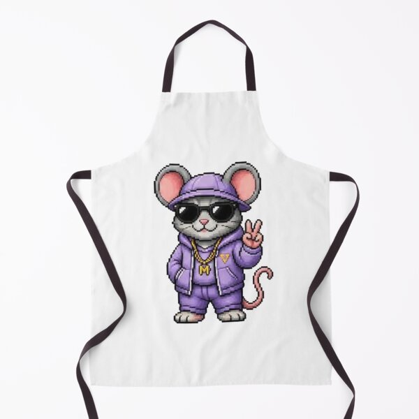 Item preview, Pixel Gangster Mouse – Retro Street Mouse designed and sold by Icareis-Studios.