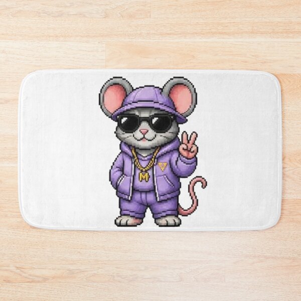 Item preview, Pixel Gangster Mouse – Retro Street Mouse designed and sold by Icareis-Studios.