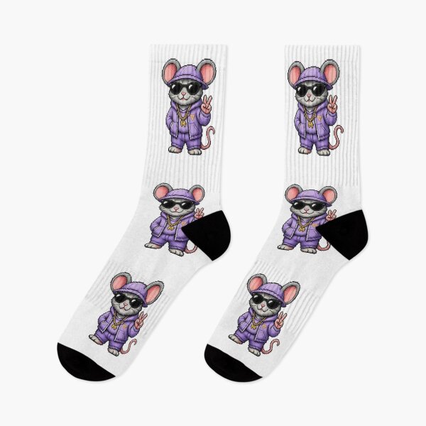 Item preview, Pixel Gangster Mouse – Retro Street Mouse designed and sold by Icareis-Studios.
