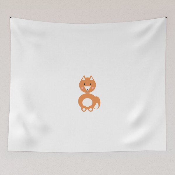 Item preview, Cute Orange Fox Illustration designed and sold by kd2010.