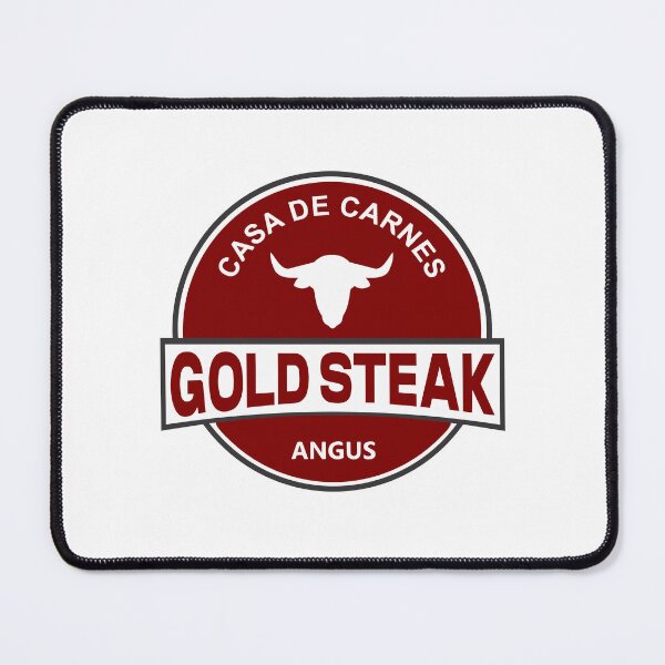 Item preview, Gold Steak Casa De Carnes Angus Bull Logo designed and sold by gengyut.