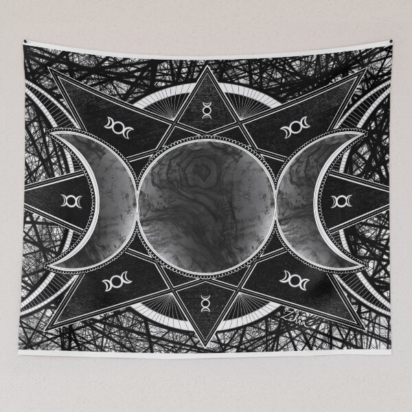 Item preview, Triple Goddess — Tribute to Hecate designed and sold by MelZahrArt.