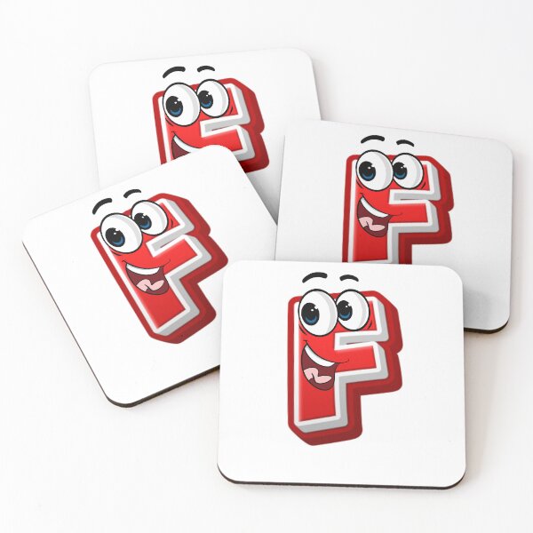 Item preview, Happy Cartoon F designed and sold by ImaginARTDesign.