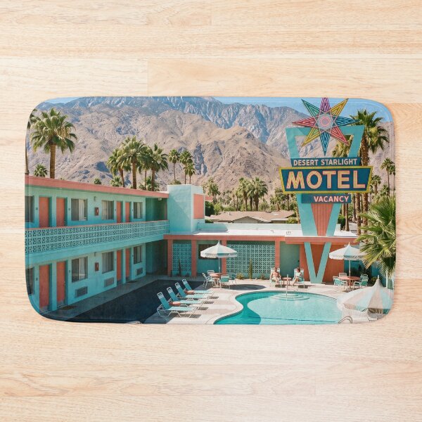 Item preview, Mid Century Motel Desert Mountains designed and sold by robertbellam.