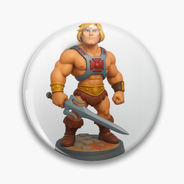 Item preview, He-Man Masters of the Universe Mini Figurine Art designed and sold by DKSH1234.