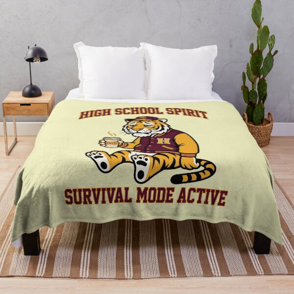 Item preview, Tired Tiger High School Spirit - Tired Teacher Back To School Humor designed and sold by SplashTastic.