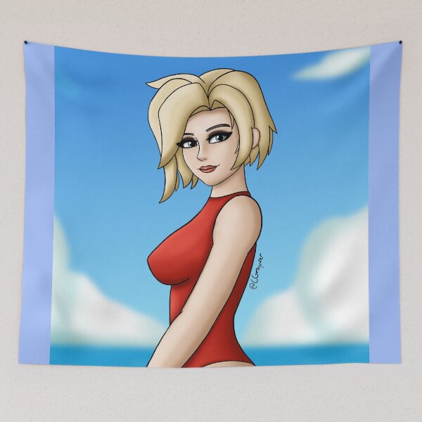 Item preview, Mercy Side Profile designed and sold by CGrayzer-Art.