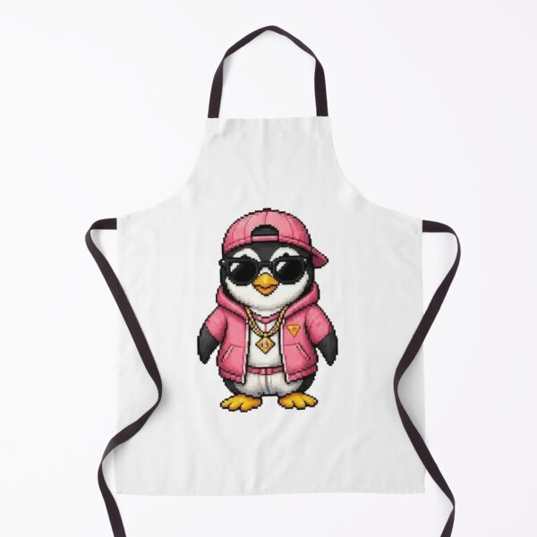 Item preview, Pixel Gangster Penguin – Retro Street Penguin designed and sold by Icareis-Studios.