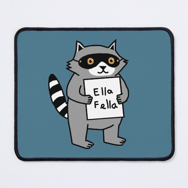 Item preview, Cute Raccoon is an Ella Fella designed and sold by ellenhenry.