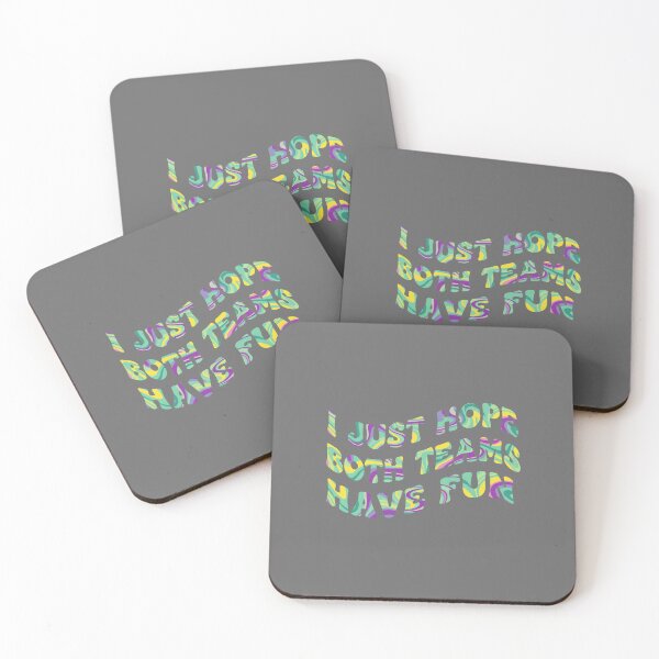 Item preview, I Just Hope Both Teams Have Fun Sports Fan Humor Game Day Spectator designed and sold by SofiBlair.
