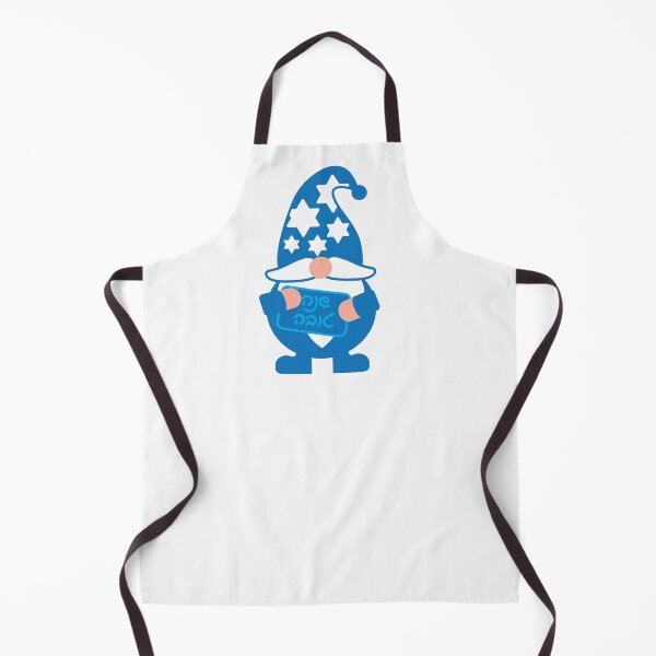 Item preview, Rosh Hashanah Gnome Holding Hebrew Shana Tova Card designed and sold by sigdesign.