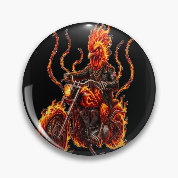 Item preview, GHOST RIDER CHICKEN  designed and sold by ARTSBYSREMONTHO.