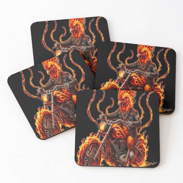 Item preview, GHOST RIDER CHICKEN designed and sold by ARTSBYSREMONTHO.