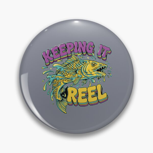 Item preview, Keeping It Reel Fishing Angler Fisherman Humor Hobby designed and sold by SofiBlair.