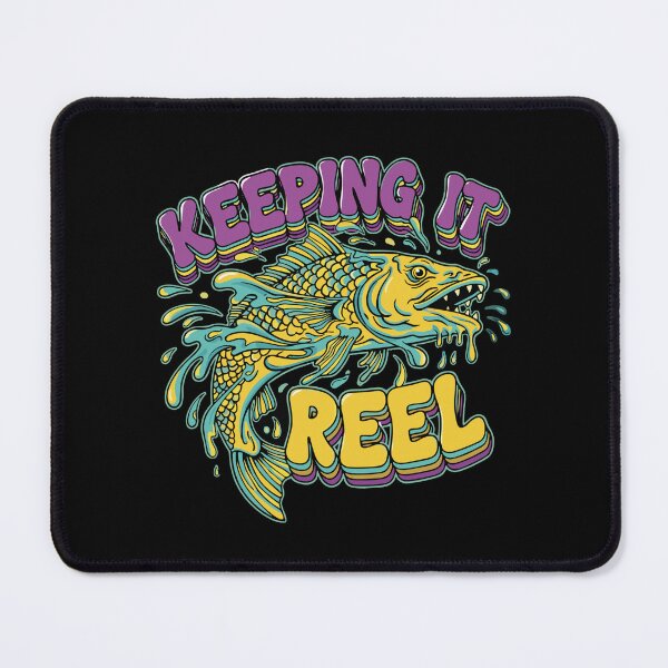 Item preview, Keeping It Reel Fishing Angler Fisherman Humor Hobby designed and sold by SofiBlair.