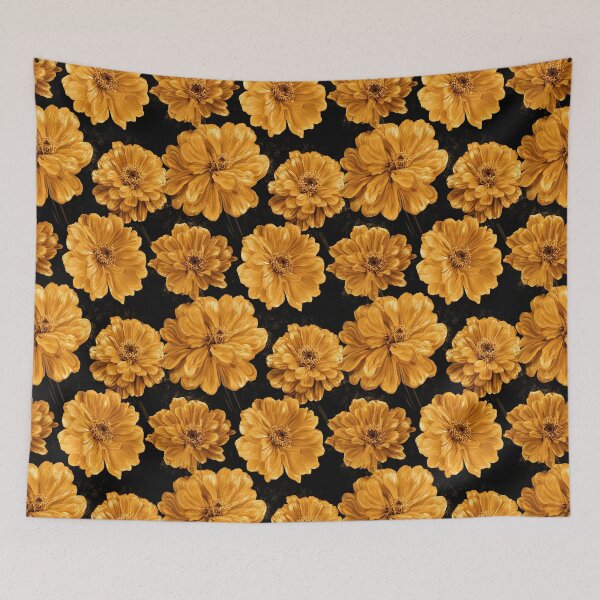 Item preview, Colorful Zinnia Flower  - Birthday Flower Pattern - Anniversary Gifts For Wife designed and sold by RoyalStarsPatts.