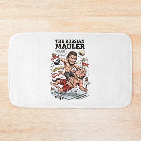Item preview, Funny Khabib Nurmagomedov UFC Cartoon designed and sold by annaarthk.