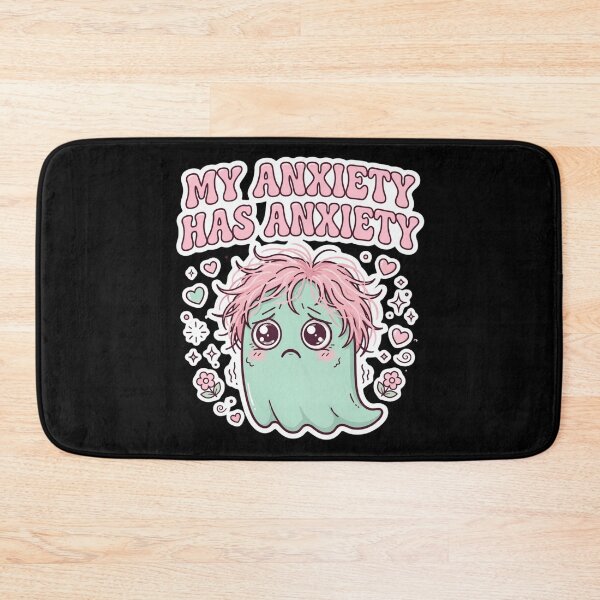 Item preview, My Anxiety Has Anxiety - Cute Anxious Ghost Pastel designed and sold by Fulaly.