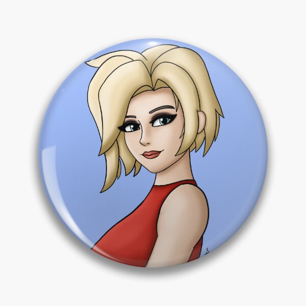 Item preview, Mercy Side Profile [No background] designed and sold by CGrayzer-Art.