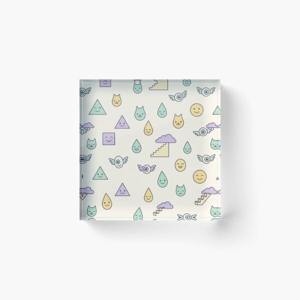 Item preview, Cute Cosmic Shapes Seamless Pattern designed and sold by lungpleecha.