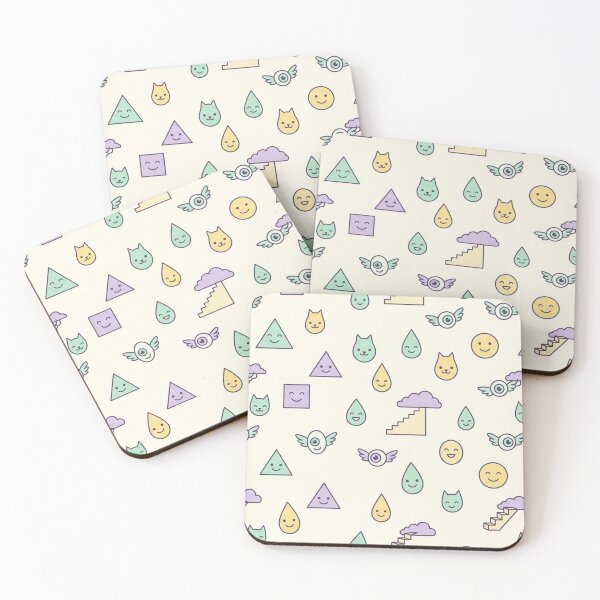 Item preview, Cute Cosmic Shapes Seamless Pattern designed and sold by lungpleecha.