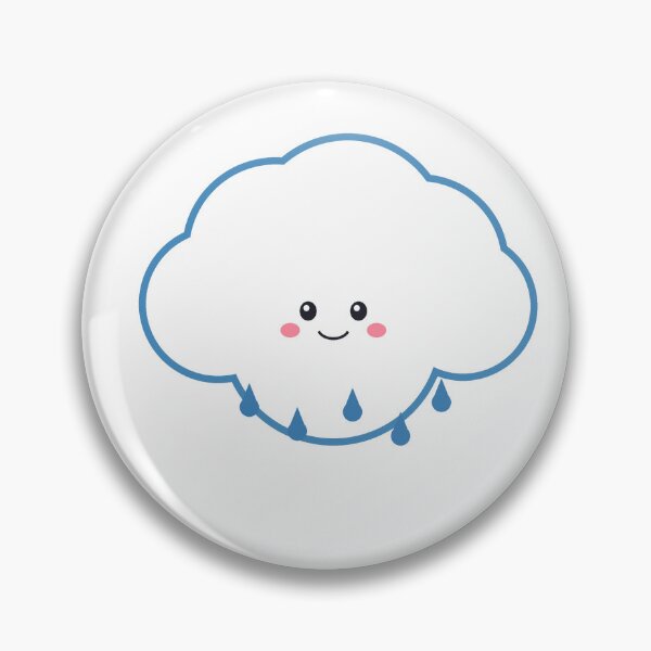 Item preview, Cute Happy Cloud With Rain Illustration designed and sold by kd2010.