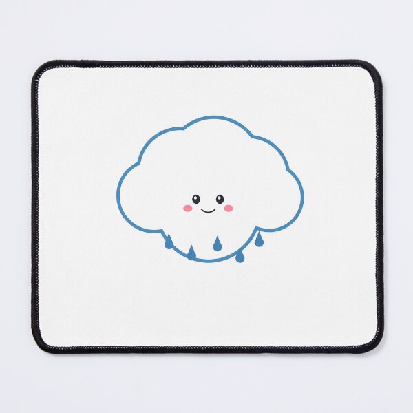 Item preview, Cute Happy Cloud With Rain Illustration designed and sold by kd2010.