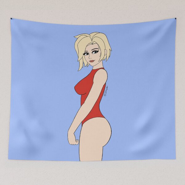 Item preview, Mercy Side Profile [Flat] [No background] designed and sold by CGrayzer-Art.