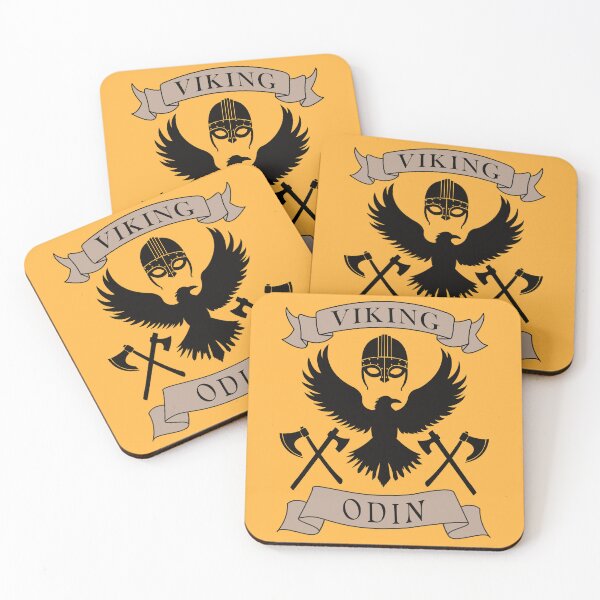 Item preview, Odin, Viking, Raven and Axes, Norse Mythology, Warrior Design designed and sold by MiPa78.