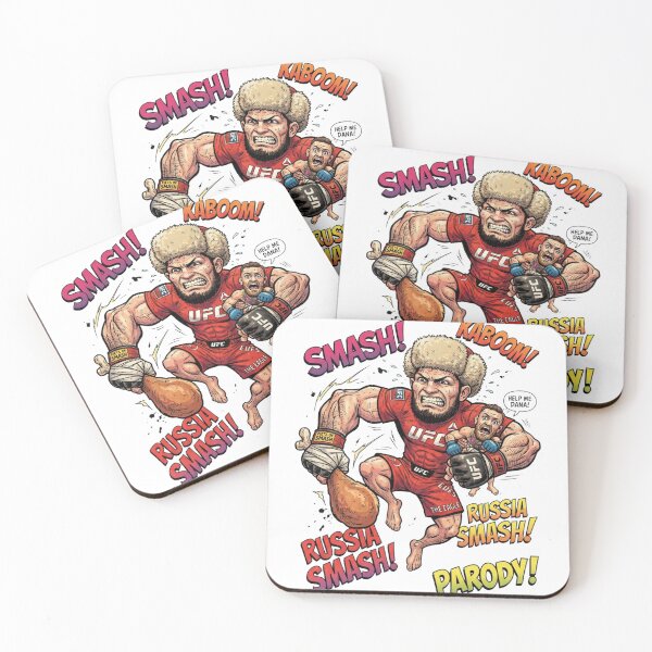 Item preview, Khabib Nurmagomedov vs Conor McGregor Funny UFC Comic Parody designed and sold by annaarthk.