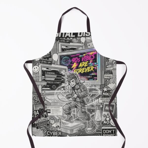 Item preview, 90s Vibes Are Forever Retro Gaming Aesthetic Design designed and sold by Your Family, Your Home.